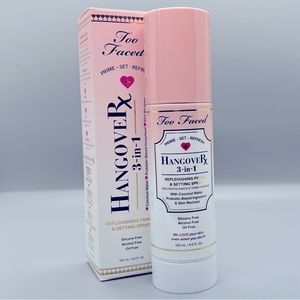 Too Faced Hangover 3-in-1 Replenishing Primer and Setting Spray NWT, full size